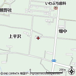 岩手県胆沢郡金ケ崎町西根畑中8周辺の地図