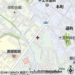 樋渡昆布店周辺の地図