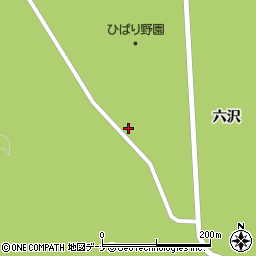 秋田県雄勝郡羽後町足田50周辺の地図