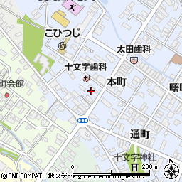 小川時計店周辺の地図