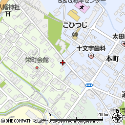 秋田県横手市十文字町十文字85周辺の地図