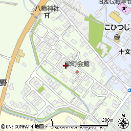 秋田県横手市十文字町上鍋倉東坊田野周辺の地図
