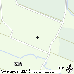 秋田県横手市十文字町睦合中野周辺の地図