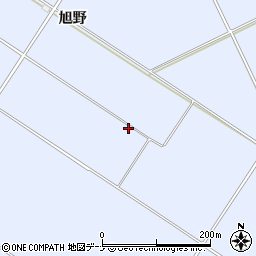秋田県横手市増田町亀田旭野1周辺の地図