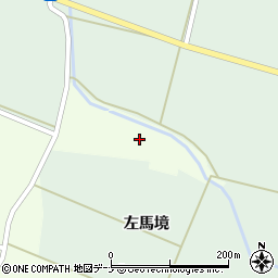 秋田県横手市十文字町睦合上悪戸周辺の地図