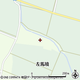 秋田県横手市十文字町睦合（上悪戸）周辺の地図