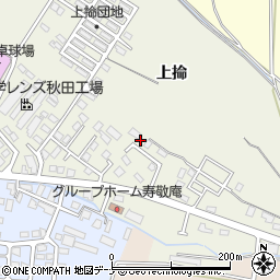 秋田県横手市十文字町腕越山道端周辺の地図