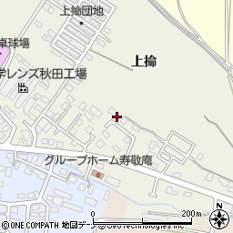 秋田県横手市十文字町腕越（山道端）周辺の地図