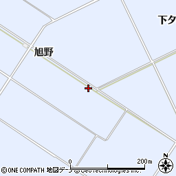 秋田県横手市増田町亀田旭野10周辺の地図