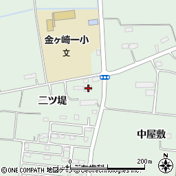 岩手県胆沢郡金ケ崎町西根二ツ堤40-6周辺の地図