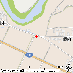 秋田県由利本荘市矢島町元町郷内42周辺の地図