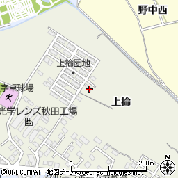 秋田県横手市十文字町腕越上掵周辺の地図