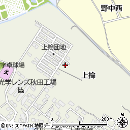 秋田県横手市十文字町腕越上掵89周辺の地図