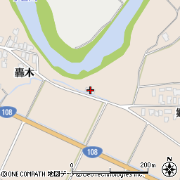 秋田県由利本荘市矢島町元町郷内3周辺の地図