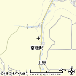 秋田県由利本荘市矢島町城内（常陸沢）周辺の地図