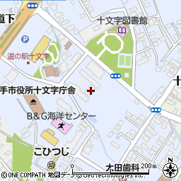 秋田県横手市十文字町十文字37周辺の地図