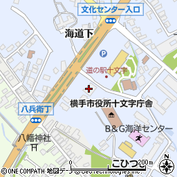 ＪＡ秋田ふるさと十文字周辺の地図