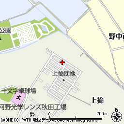秋田県横手市十文字町腕越上掵50-2周辺の地図