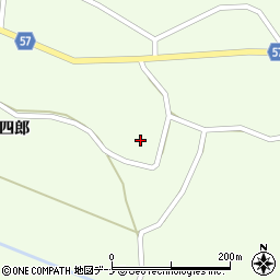 秋田県横手市十文字町睦合周辺の地図