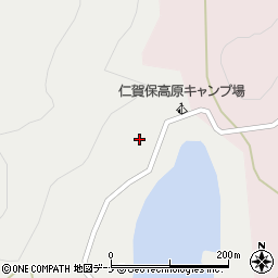 秋田県にかほ市伊勢居地（太郎台林）周辺の地図