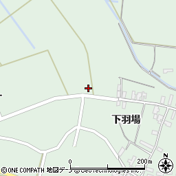 秋田県横手市十文字町植田一ト市周辺の地図