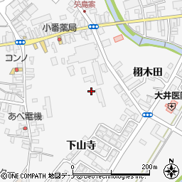 秋田県由利本荘市矢島町七日町周辺の地図