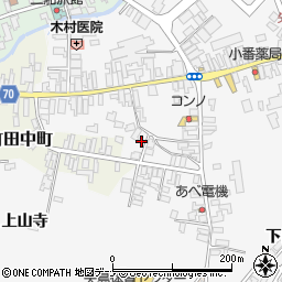 秋田県由利本荘市矢島町七日町七日町59周辺の地図