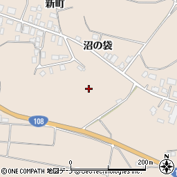 秋田県由利本荘市矢島町元町新町73周辺の地図