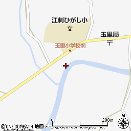 岩手県奥州市江刺玉里大松沢135-8周辺の地図