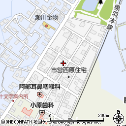 秋田県横手市十文字町西原二番町43-5周辺の地図
