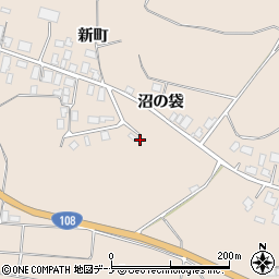 秋田県由利本荘市矢島町元町新町81周辺の地図