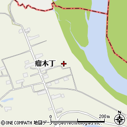 岩手県金ケ崎町（胆沢郡）三ケ尻（瘤木丁）周辺の地図