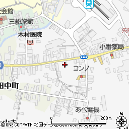 秋田県由利本荘市矢島町七日町七日町周辺の地図