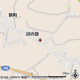 秋田県由利本荘市矢島町元町新町15-1周辺の地図