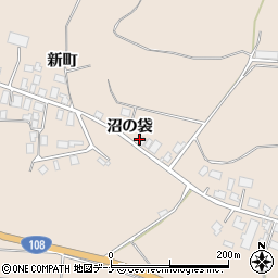 秋田県由利本荘市矢島町元町新町15-8周辺の地図