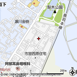 秋田県横手市十文字町西原二番町44-6周辺の地図