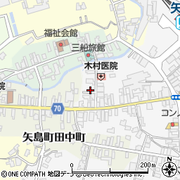 秋田県由利本荘市矢島町七日町七日町39周辺の地図