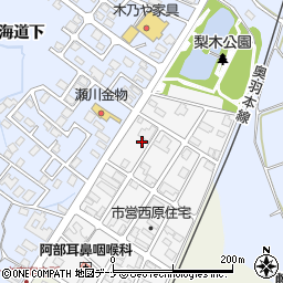 秋田県横手市十文字町西原二番町19-5周辺の地図