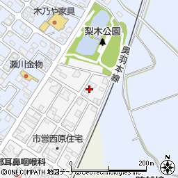 秋田県横手市十文字町西原二番町25-5周辺の地図