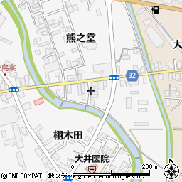 大井豆腐店周辺の地図
