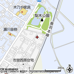 秋田県横手市十文字町西原二番町25-1周辺の地図