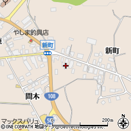 秋田県由利本荘市矢島町元町新町111周辺の地図