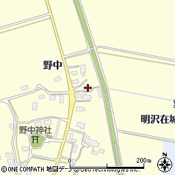 秋田県横手市平鹿町醍醐野中95周辺の地図