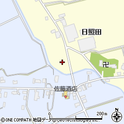 秋田県横手市平鹿町醍醐日照田6周辺の地図