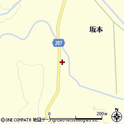 岩手県奥州市江刺米里坂本49周辺の地図