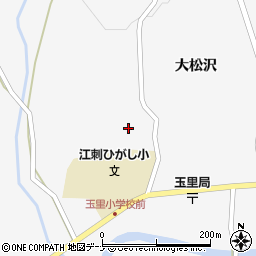 岩手県奥州市江刺玉里大松沢168周辺の地図