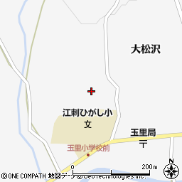 岩手県奥州市江刺玉里大松沢114周辺の地図