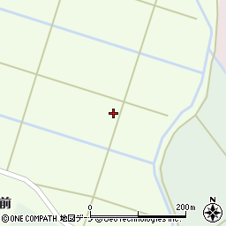秋田県横手市十文字町睦合（起臥）周辺の地図