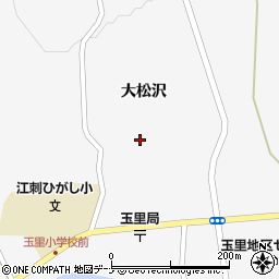 岩手県奥州市江刺玉里大松沢85周辺の地図