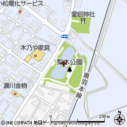 秋田県横手市十文字町西原二番町56周辺の地図